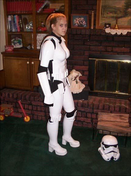 female stormtrooper outfit